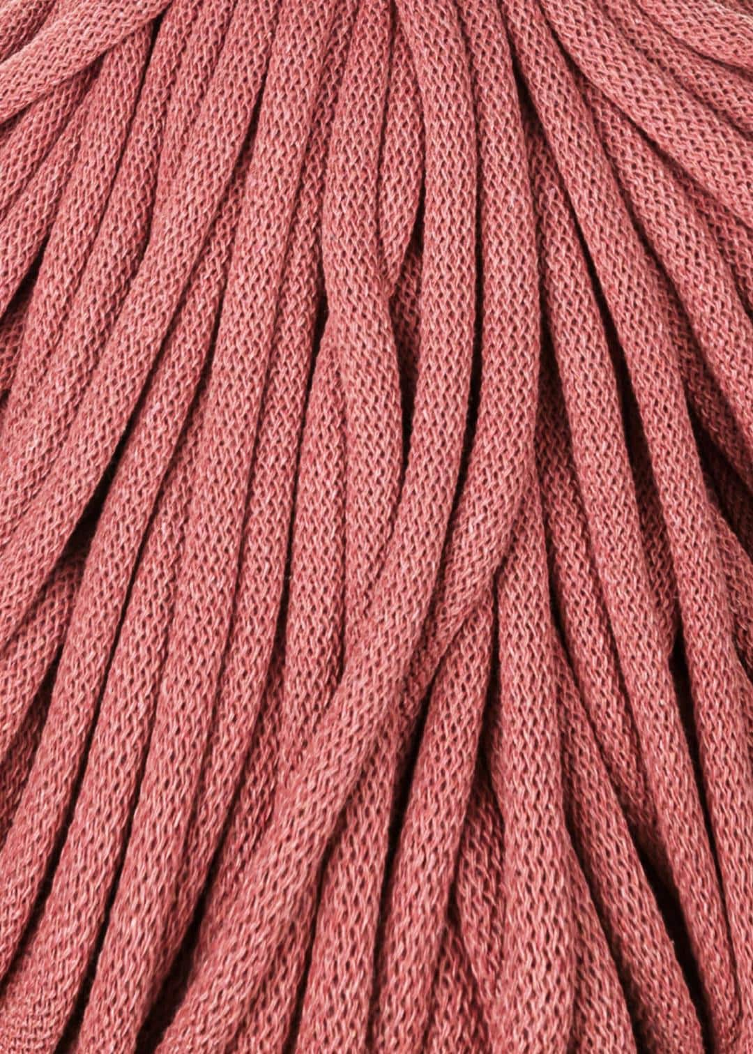 Bobbiny Braided Cord, "Peony" 3mm, 5mm, 9mm (108 yards/100m) - BasketsandBlanketsNJ