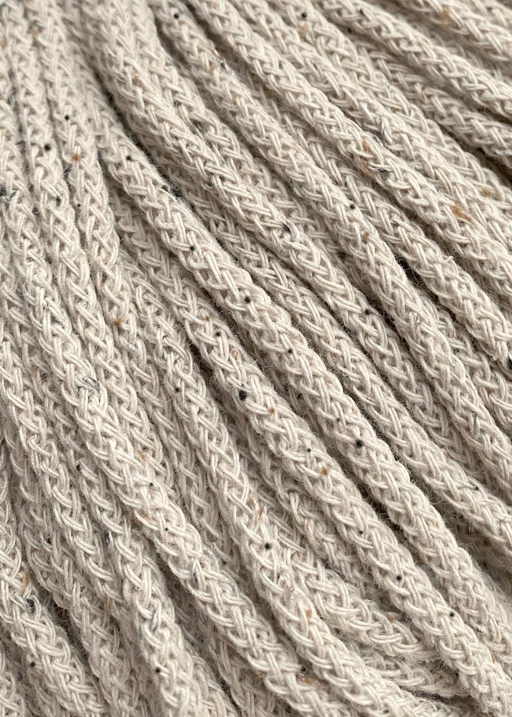 Bobbiny Braided Cord, "Leopard" 3mm, 5mm, 9mm (108 yards/100m) - BasketsandBlanketsNJ