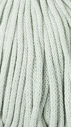 Bobbiny Braided Cord, "Milky Green" 3mm, 5mm, 9mm (108 yards/100m) - BasketsandBlanketsNJ