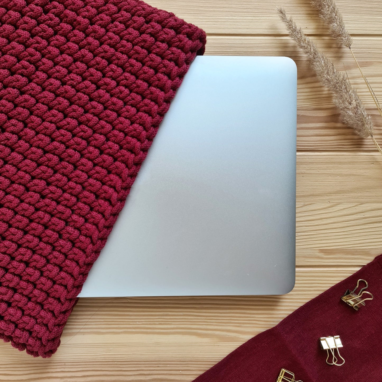 Bobbiny "Wine Red" Single Twist Macrame Cord, 9mm, 5mm, 3mm, 1.5mm - BasketsandBlanketsNJ