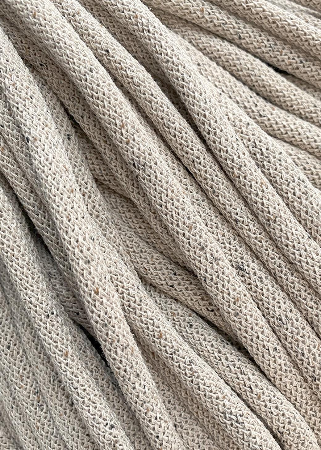 Bobbiny Braided Cord, "Leopard" 3mm, 5mm, 9mm (108 yards/100m) - BasketsandBlanketsNJ