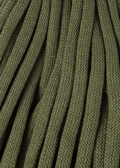 Bobbiny Braided Cord, "Avocado" 3mm, 5mm, 9mm (108 yards/100m) - BasketsandBlanketsNJ