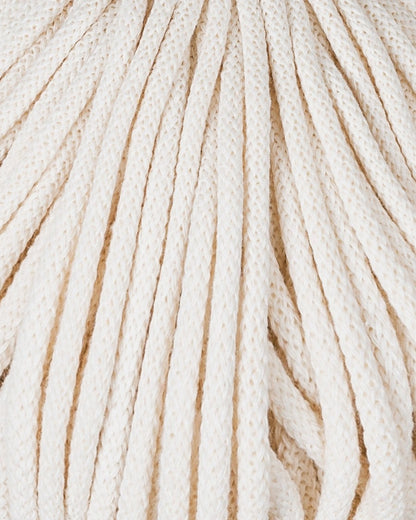 Bobbiny Braided Cord, "Natural" 3mm, 5mm, 9mm (108 yards/100m) - BasketsandBlanketsNJ