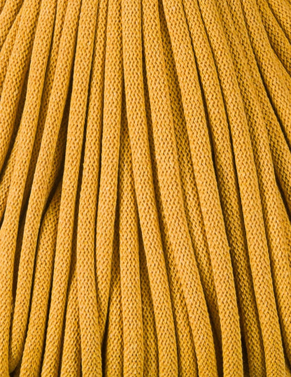 Bobbiny Braided Cord, "Mustard" 3mm, 5mm, 9mm (108 yards/100m) - BasketsandBlanketsNJ