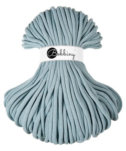 Bobbiny Braided Cord, "Misty" 3mm, 5mm, 9mm (108 yards/100m) - BasketsandBlanketsNJ