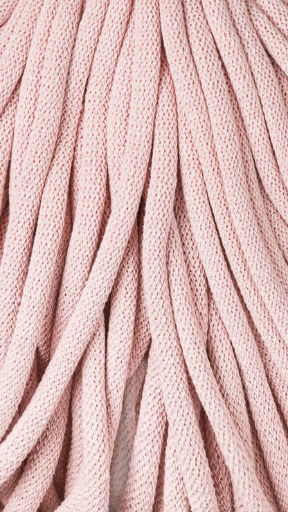 Bobbiny Braided Cord, "Pastel Pink" 3mm, 5mm, 9mm (108 yards/100m) - BasketsandBlanketsNJ