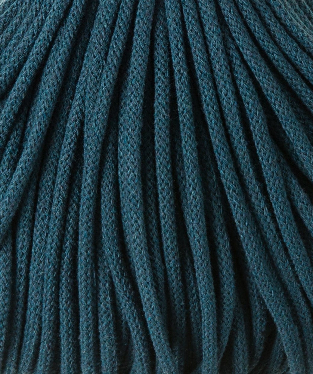 Bobbiny Braided Cord, "Peacock Blue" 3mm, 5mm, 9mm (108 yards/100m) - BasketsandBlanketsNJ