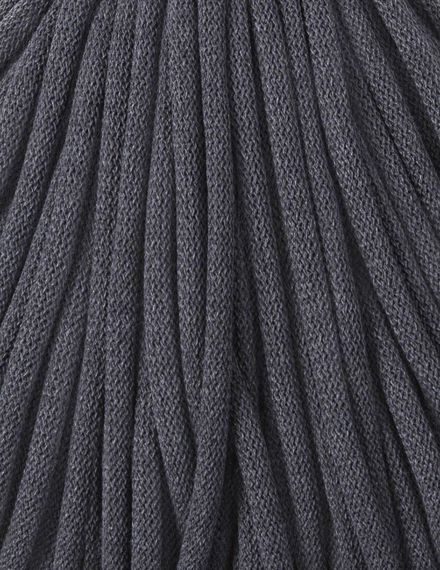 Bobbiny Braided Cord, Charcoal 3mm, 5mm, 9mm (108 yards/100m) – Our  Little Crochet Shop