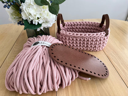 Crochet basket bottom, Basket bottom, Wood basket bottom - BasketsandBlanketsNJ