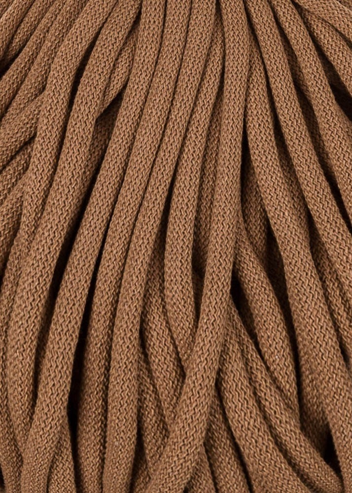 Bobbiny Braided Cord, "Caramel" 3mm, 5mm, 9mm (108 yards/100m) - BasketsandBlanketsNJ