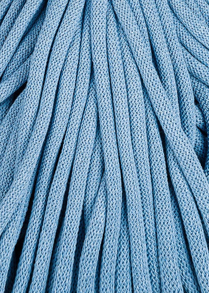 Bobbiny Braided Cord, "Perfect Blue" 3mm, 5mm, 9mm (108 yards/100m) - BasketsandBlanketsNJ