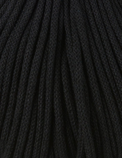 Bobbiny Braided Cord, "Black" 3mm, 5mm, 9mm (108 yards/100m) - BasketsandBlanketsNJ
