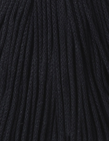 Bobbiny Braided Cord, "Black" 3mm, 5mm, 9mm (108 yards/100m) - BasketsandBlanketsNJ